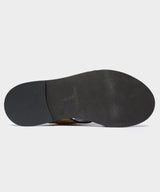 Tuscan Leather & Raffia Crossover Sandal