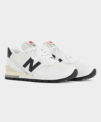 NEW BALANCE Made in USA 996 in White / Black