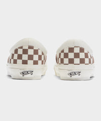 Vans Slip On Re-Issue 98 Coffee & White Check
