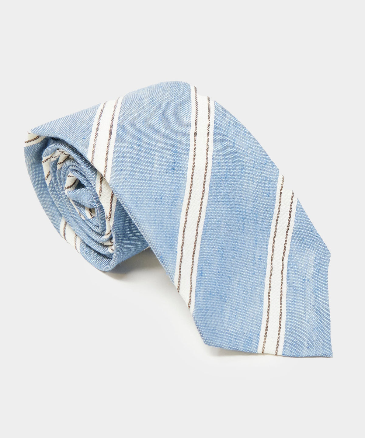 Vintage Stripe Tie in Blue