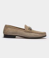 Yuketen Moc Ischia Horsebit Suede Loafer