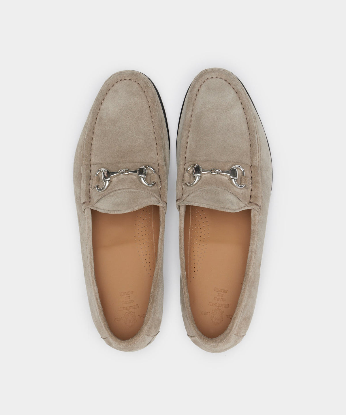 Yuketen Moc Ischia Horsebit Suede Loafer