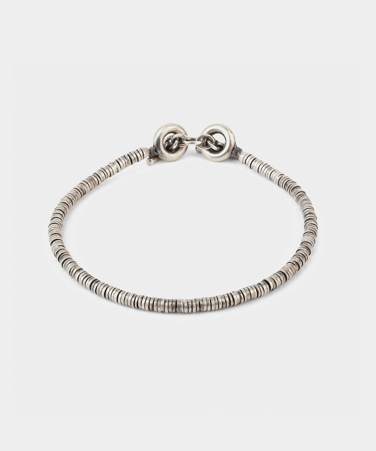 M. Cohen The Mini Washer  Bracelet Silver