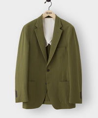 Seersucker Madison Suit Jacket in Olive