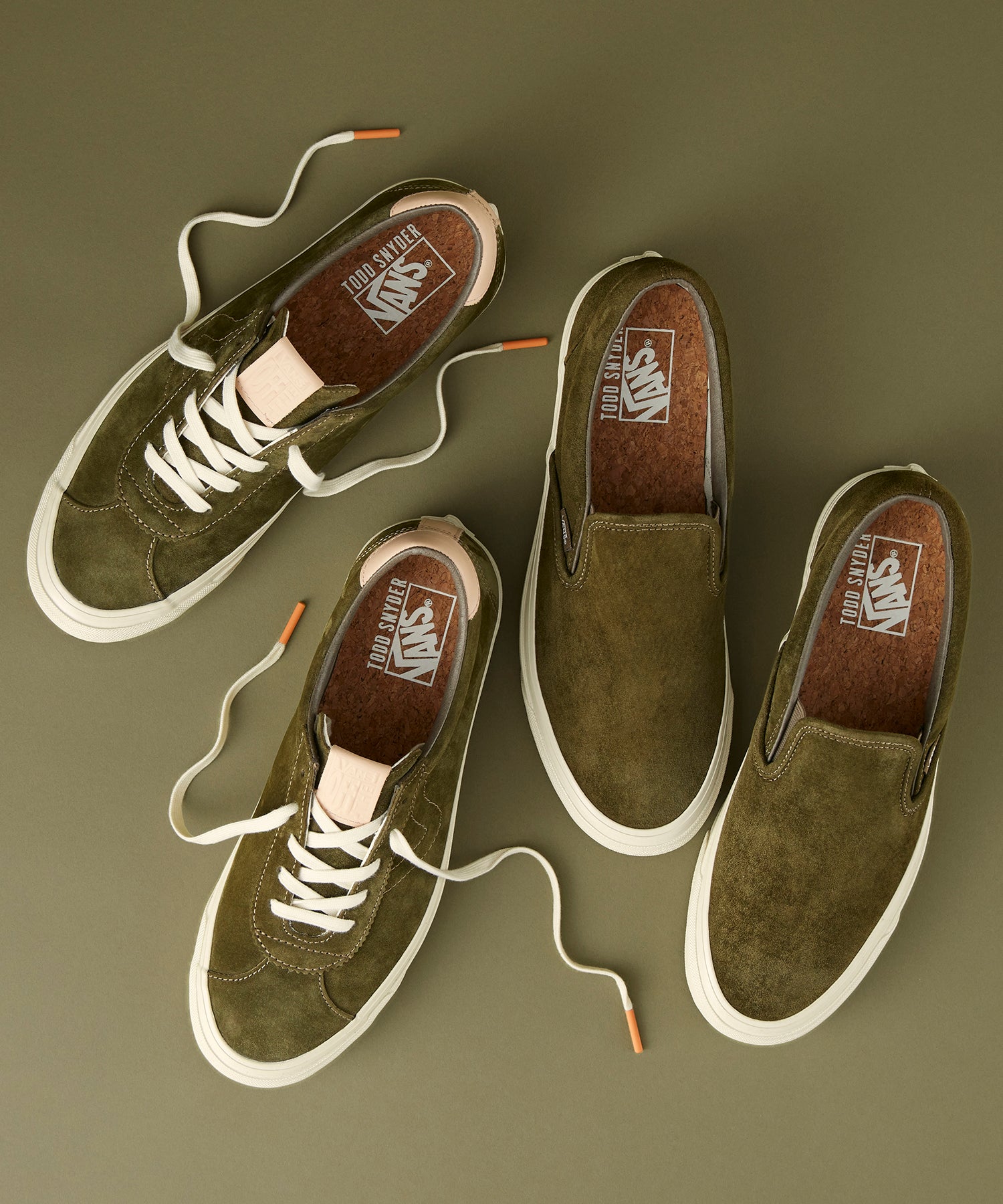 Custom Leather Vans Slip-On Shoes