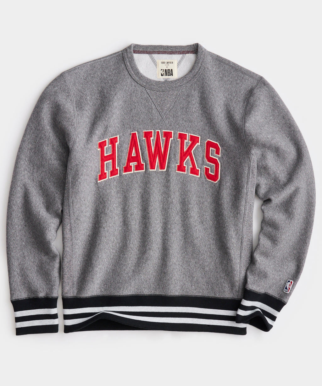 Todd Snyder x NBA Hawks Crewneck Sweatshirt