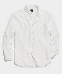 Classic Fit Favorite Poplin Shirt in White