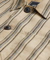 Italian Linen Stripe Chore Shirt