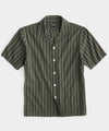 Green Stripe Leisure Shirt