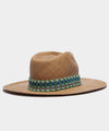 Guanábana Panama Hat with Jade Stripe Band