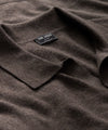 Lightweight Cashmere Montauk Polo in Umber