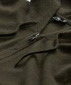 Cashmere Full Zip Hoodie in Snyder Olive