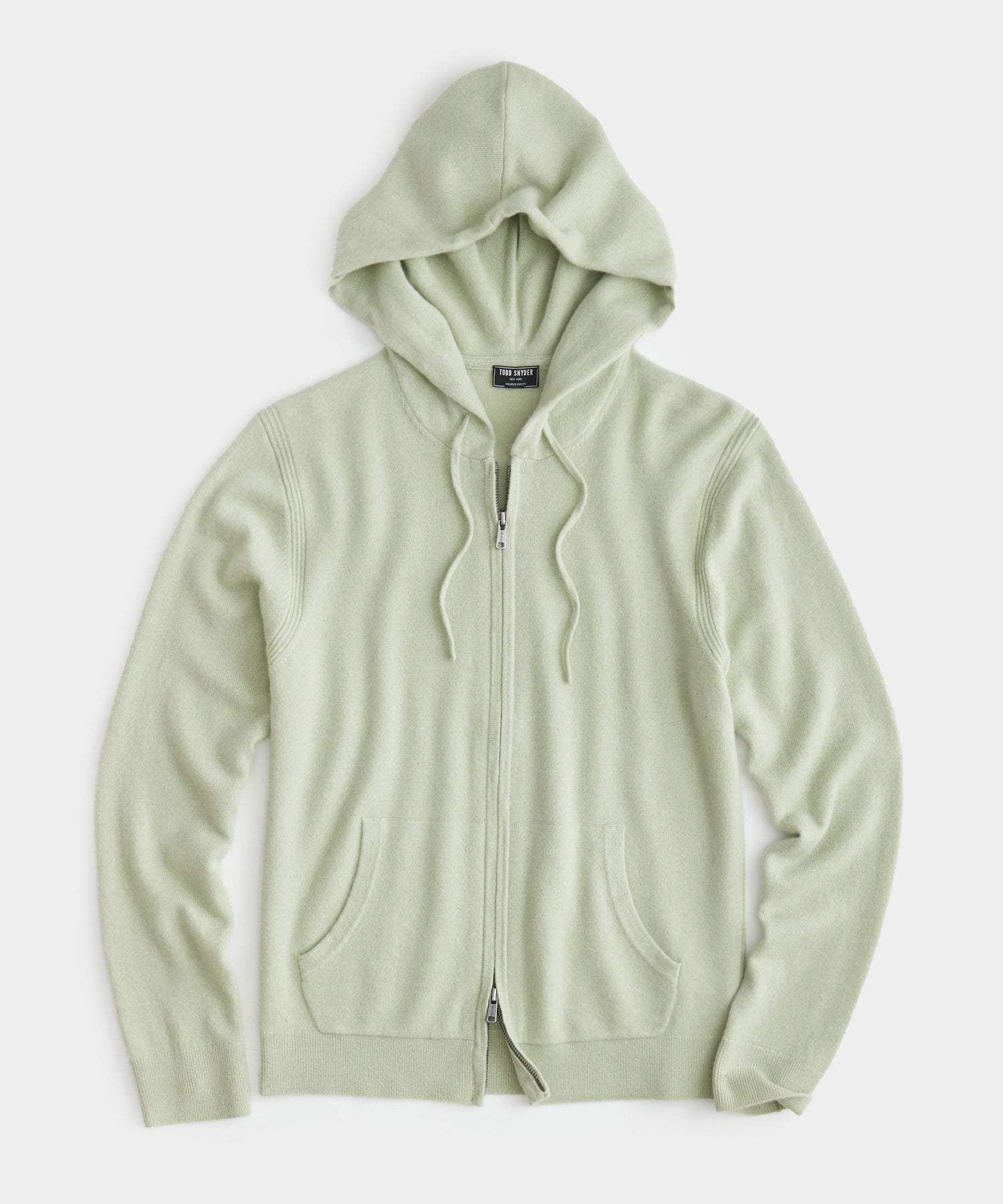 sage zip hoodie