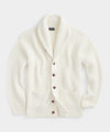Old Town Shawl Cardigan in Antique White