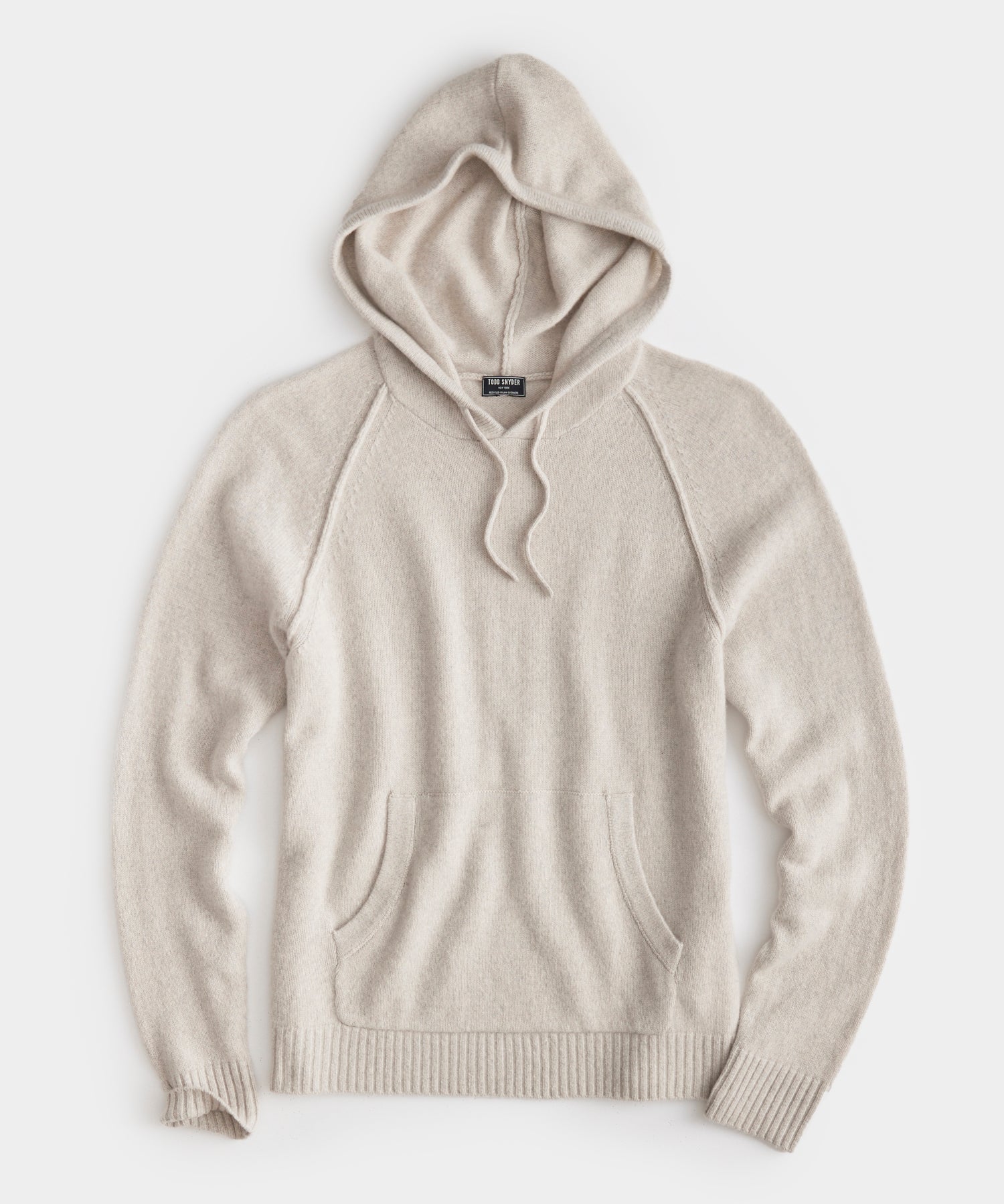 Nomad Cashmere Hoodie in Heather Grey