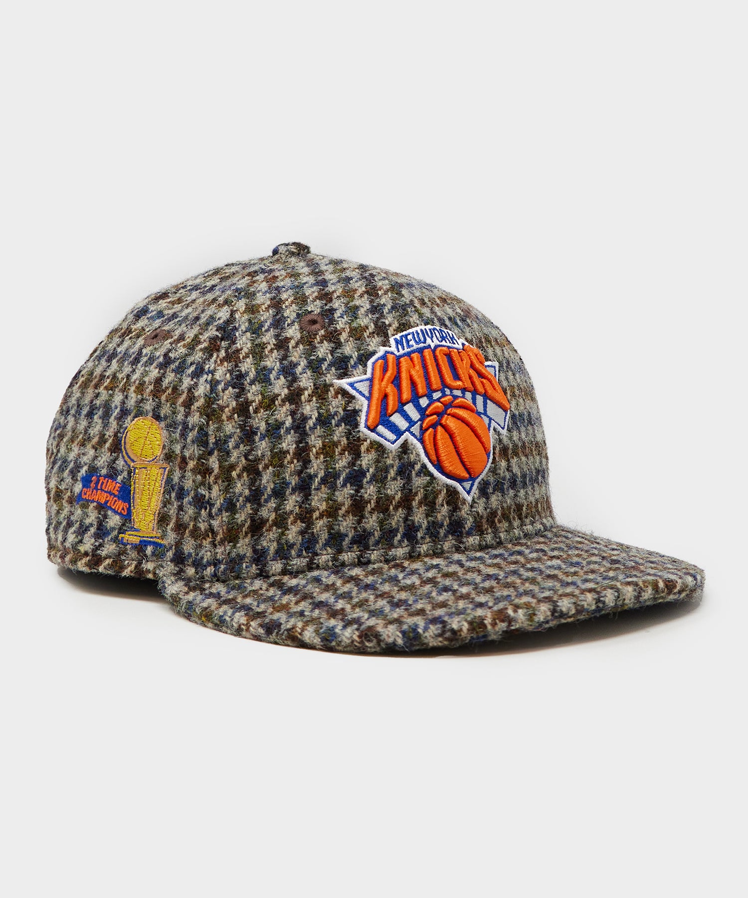 Men's New Era Light Blue/Brown York Knicks Two-Tone 59FIFTY Fitted Hat