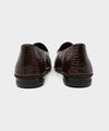 Exclusive Todd Snyder + Rubinacci Belgian Loafer in Brown Leather