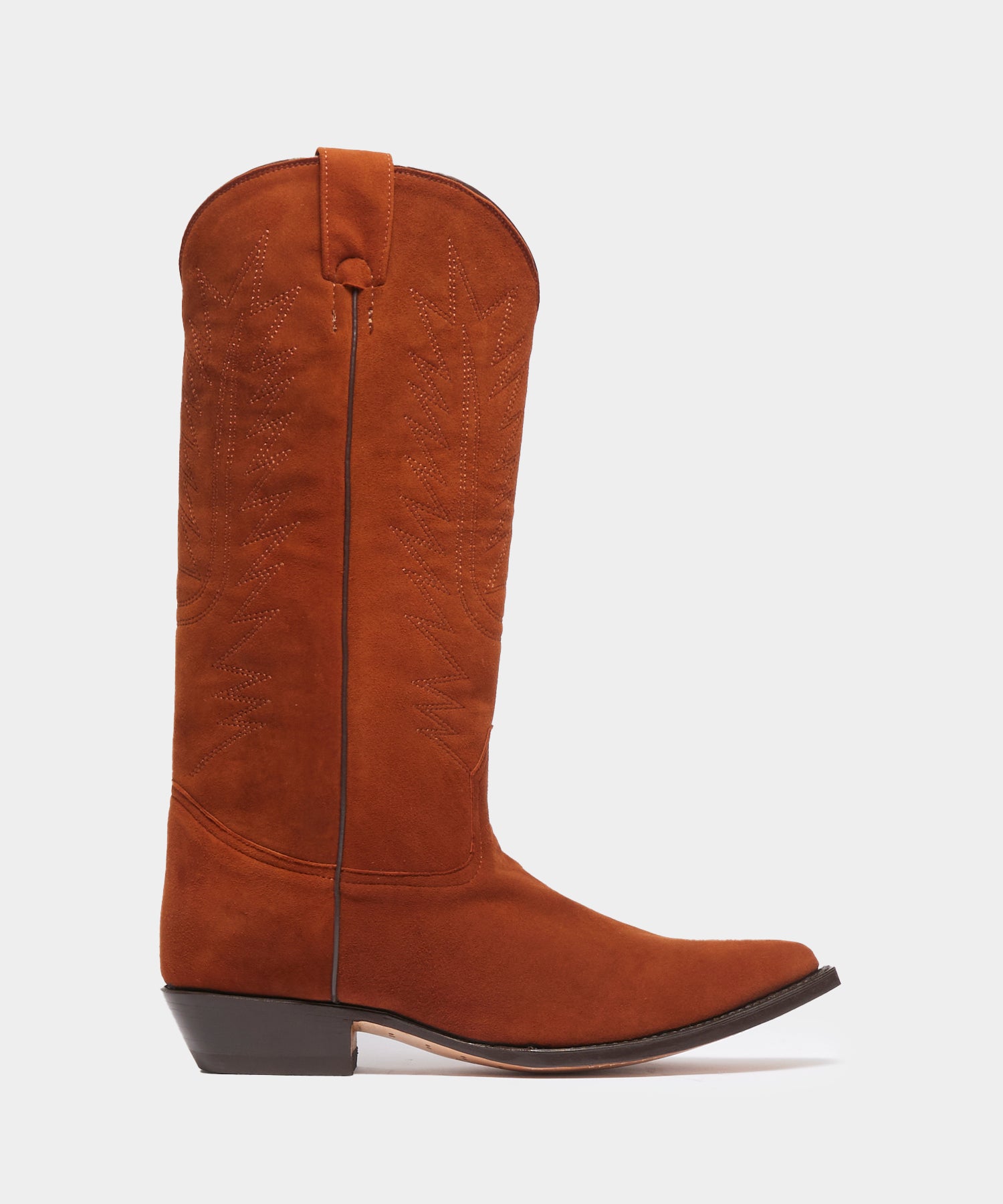 Yuketen Cowboy Boots in Warm Cognac